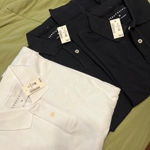 3 uniform Aeropostale shirts.